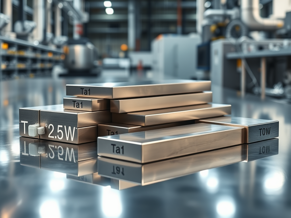 Tantalum Grades and ASTM Standards – Ta1, Ta10W, R05200, B365 Overview